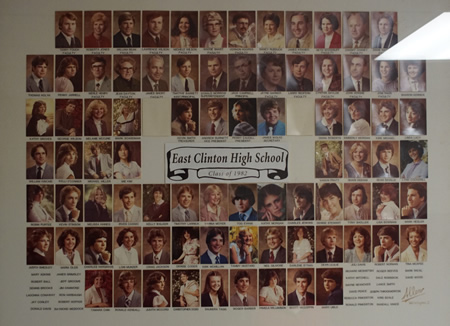 Collage of class of 1982 pictures