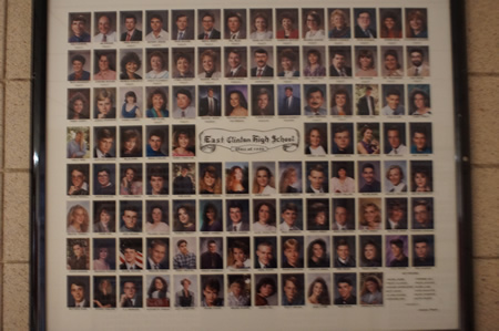Collage of class of 1992 pictures