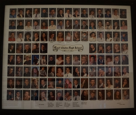 Collage of class of 1996 pictures
