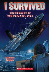 "I Survived The Sinking Of The Titanic" book cover of titanic sinking